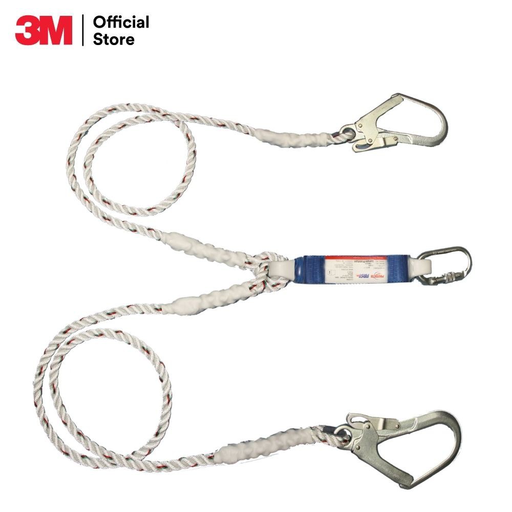 3M 1390235 DUAL LEG LANYARD 3เอ็ม 1390235 เชือกนิรภัยชนิดขาคู่ ยาว 2 เมตร