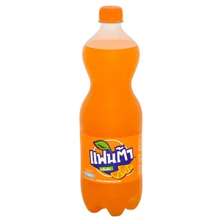 🔥ยอดนิยม!! แฟนต้า น้ำอัดลม น้ำส้ม 1 ลิตร Fanta Orange Flavoured Carbonate Drinks 1L