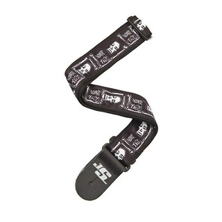 Planet waves Joe Satriani Strap Signature Joe Satriani - Black รุ่น 50JS09