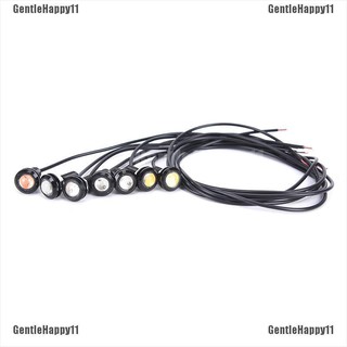 Gentle「9w 12V 24V 18 มม. ไฟตัดหมอก LED สีแดง สําหรับรถยนต์