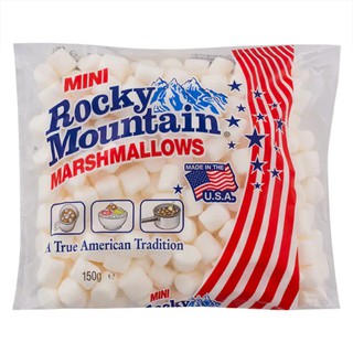 Rocky Mountain Mini Marshmallow 150g ร็อคกี้เมาท์เทนมาร์ชแมลโล รสครีม 150กรัม