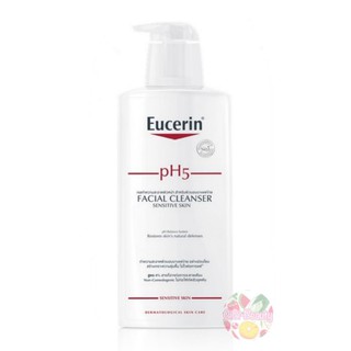 Eucerin pH5 Sensitive Skin Facial Cleanser 100/400 ml Exp.2025 ยูเซอรีน เจลล้างหน้า