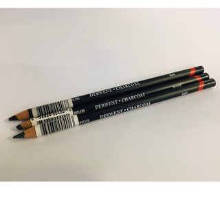 ดินสอสีชาร์โคลเดี่ยว DERWENT/chacoal pencil