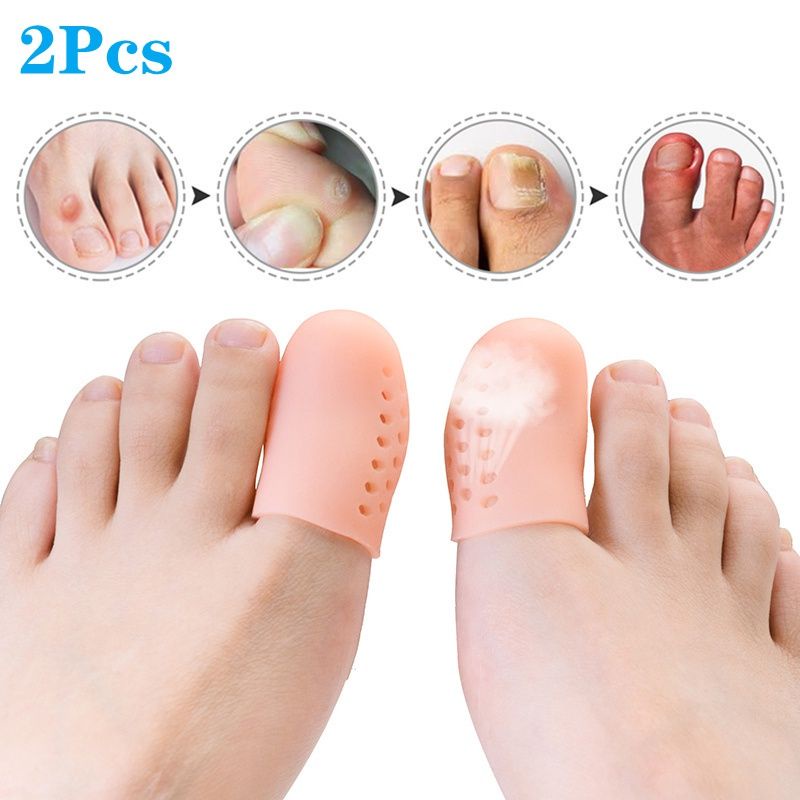 ซิลิโคนสวมนิ้วหัวแม่เท้า ป้องกันลดการเสียดสี ของนิ้วโป้งและรองเท้า นิ้วกดทับ นิ้วหัวแม่เท้า great toe protector silicone - รูปที่ 2