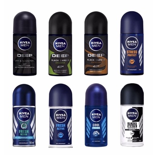 Nivea men deo roll on 50 ml นีเวีย เมน โรลออน 50 มล. มีหลายตัวเลือก