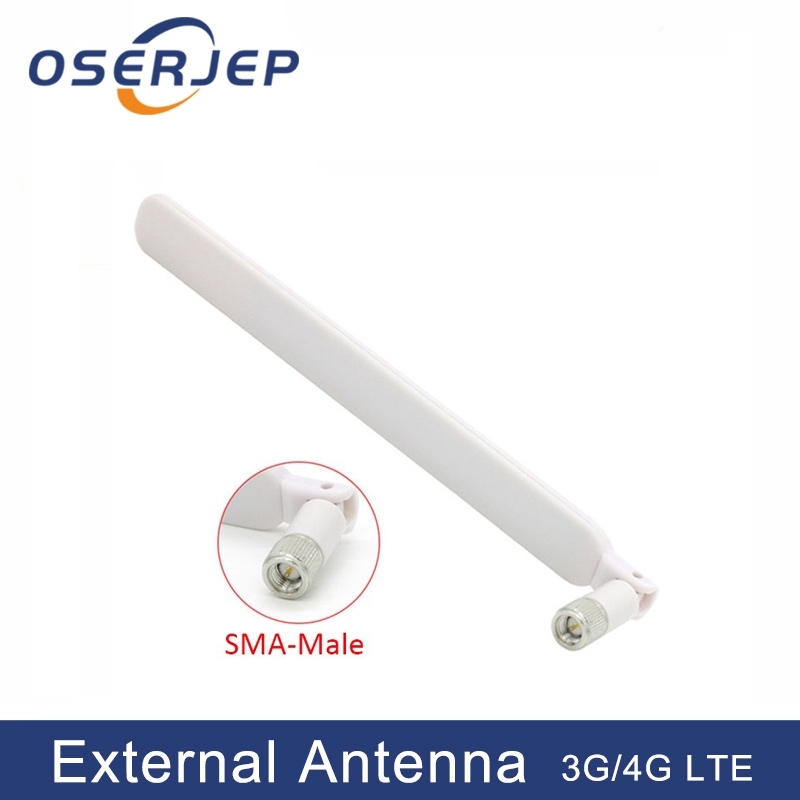 3G 4G เสาอากาศ 8dBi 4G LTE เสาอากาศเราเตอร์ภายนอก SMA ตัวผู้