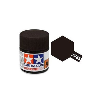 Tamiya Acrylic Paint XF-85 (Rubber Black)