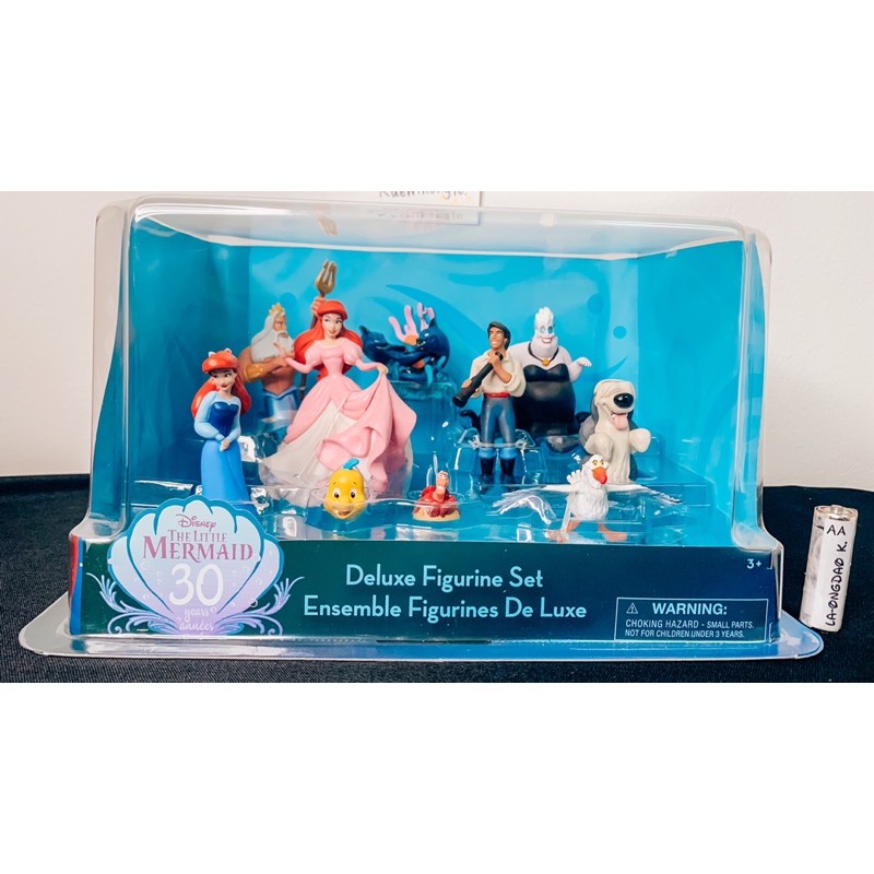 Disney The Little Mermaid Deluxe Figure Play Set 🧜🏻‍♀️งานแท้🧜🏻‍♀️[พร้อมส่ง] ภาพถ่ายจากสินค้าจริง