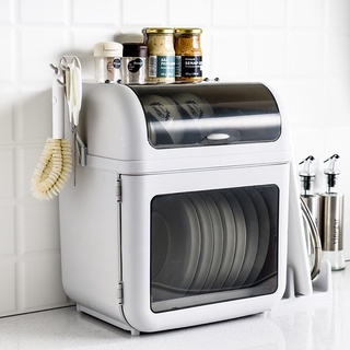 UHomee Electric Dish Dryer Tableware Dishes Bowl Storage Shelf Chopsticks Cleaning Cabinet for Home