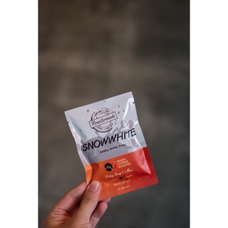 เมล็ดกาแฟพันธุ์ อาราบิก้าแท้ MAVIN Coffee Roaster Snowwhite Drip Bag - กาแฟดริปสำเร็จรูป สโนว์ไวท์