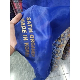 ผ้าเมตร ออแกนดี้ ซาติน ผ้าออแกนดี้ นำเข้าจาก เกาหลี แต่งชุด ทำแขน ซีทรู เดรส ซีทรู งานแต่ง หน้ากว้าง 150cm