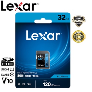 Lexar 32GB SDHC High-Performance 800x (120MB/s)