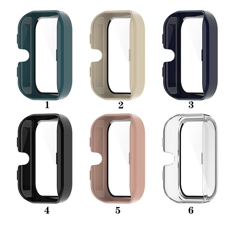 เคสกระจกนิรภัย PC แบบแข็ง ป้องกันหน้าจอ สําหรับ Huami Amazfit Bip 3 Bip3 Pro Smart Watch ราคา ถูกที่สุด ดีลบีเคเค แกลเลอรีภาพที่ 2