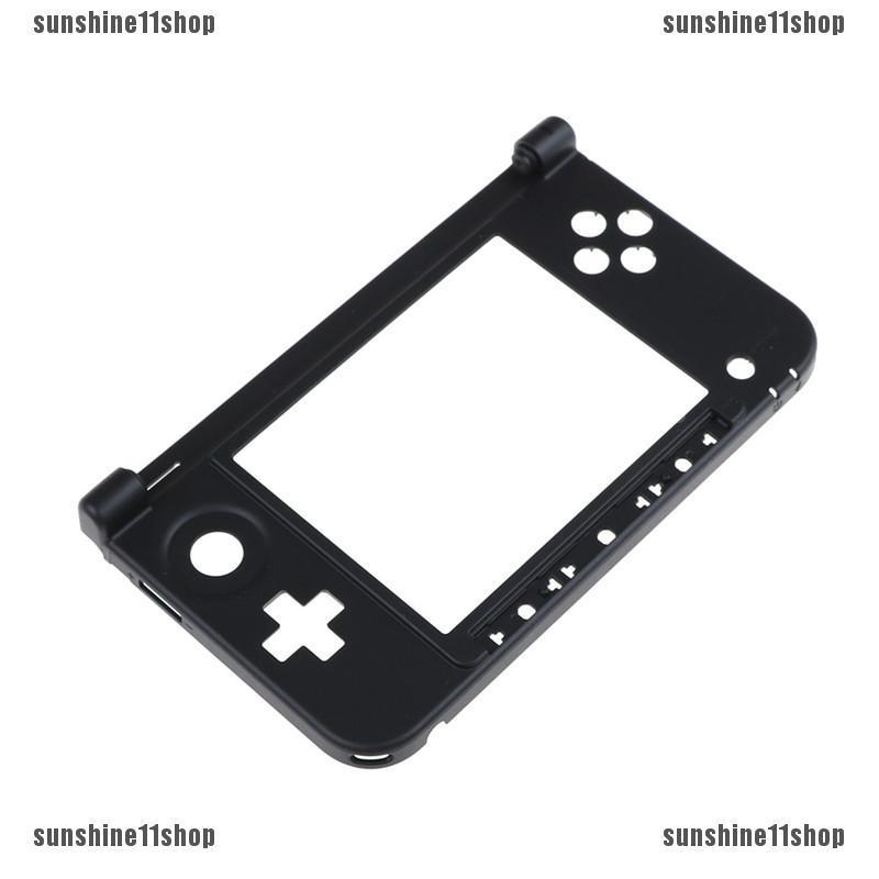 SSH Nintendo 3DS XL Replacement Hinge Part Black Bottom Middle Shell