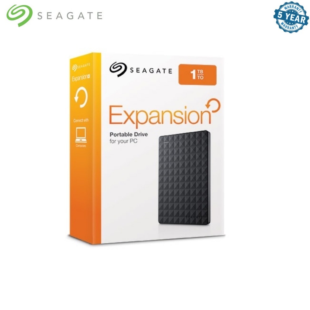 SEAGATE Expansion External Hard Disk 1TB 2TB