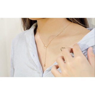 Necklace SC#05 : สร้อยจี้รูปดาว  พร้อมส่ง!!