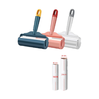 โปรโมชั่น : ลูกกลิ้งเก็บขนแมว ลูกกลิ้งเก็บขน ลูกกลิ้งทำความสะอาด ลูกกลิ้งเก็บฝุ่น ลูกกลิ้งดักฝุ่น ด้ามสั้น และด้ามยาว