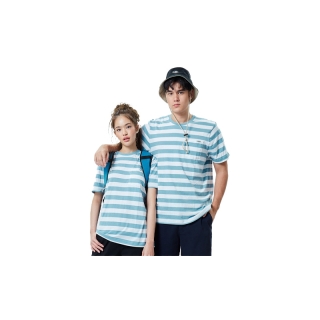 BODY GLOVE Unisex BASIC Cotton Pocket T-Shirt เสื้อยืดแบบมีกระเป๋า สีฟ้า-02