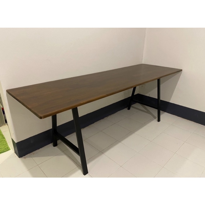 ท็อปโต๊ะ หน้าโต๊ะ ไม้ประสาน (ขนาดกลาง) หนา 20มม. กับไม้เอเชี่ยนวอลนัท 18มม. เคลือบสี ปรับขนาดความที่ต้องการได้ทักแชท - รูปที่ 5