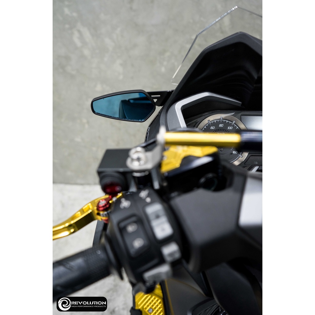 กระจกย่อ 2D ยึดหน้ากากชิวพิเศษ FORZA-350 - รูปที่ 3