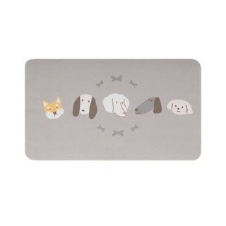 แผ่นตกแต่ง MOYA BM-FACE DOG SHOWER MAT MOYA BM-DOG FACE