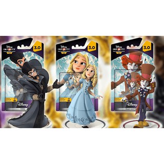 [ล้างสต๊อก] GAME : DISNEY INFINITY 3.0 : DISNEYS ALICE IN WONDERLAND FIGURE SET ครบชุด 3 แบบ ของแท้ 100%