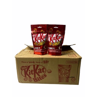 KitKat Bites Wafer In Milk Chocolate,คิทแคท บอล แพคสีแดง 200g 1ลัง/จำนวน 36 แพค ราคาส่ง ยกลัง สินค้าพร้อมส่ง