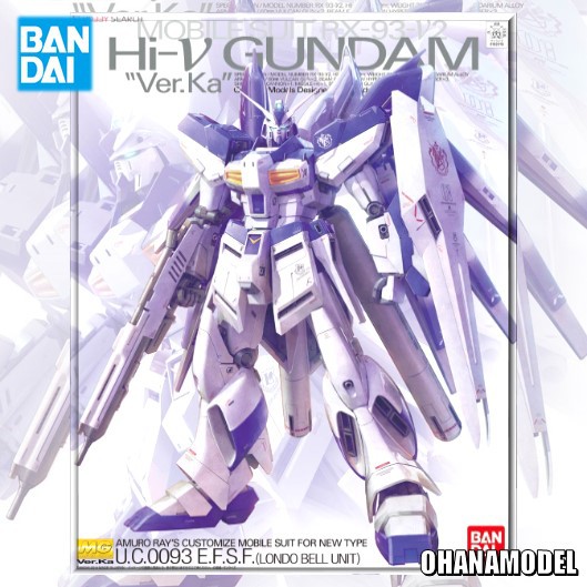 Bandai MG 1/100 RX-93-V2 HI-V GUNDAM (HI-NU Gundam) VER. KA
