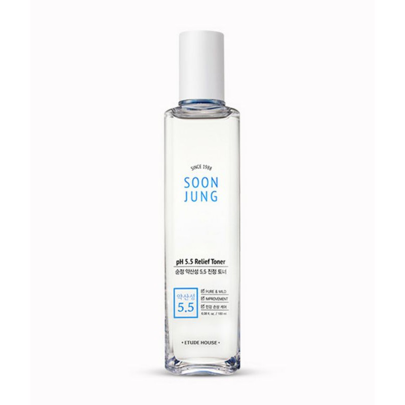 ETUDE Soon Jung pH 5.5 Relief Toner (180 ml.)