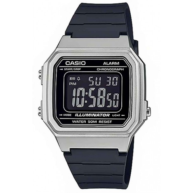 แท้ศูนย์ CASIO นาฬิกาข้อมือ ชาย/หญิง General W-217 W-217h W217 รุ่น W-217HM ชาย ของแท้ รับประกัน cmg 1 ปี