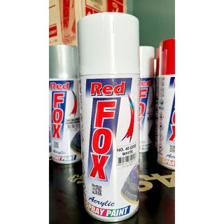 สีสเปรย์ เรด ฟอกซ์ (สีขาว) Red FOX NO.40(200)WHITE