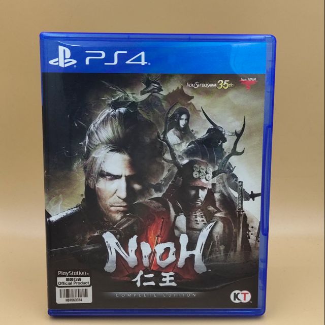 (มือสอง) มือ2 เกม ps4 : Nioh Complete Edition โซน3 แผ่นสวย