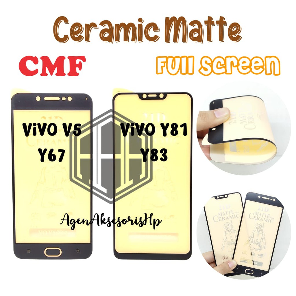 CMF Ceramic Matte Vivo V5 Y67 Y81 Y83 Y83Pro Anti-Scratch Anti-Oil