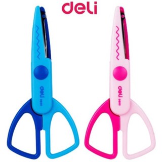 กรรไกรซิกแซก Deli D60001  Deli D60001 Scissors