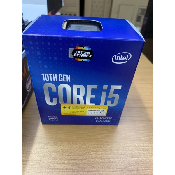 intel coer i5 10400f มือสองถอดจากเครื่องประกอบ พัดลมยังไม่ได้ใช้งาน