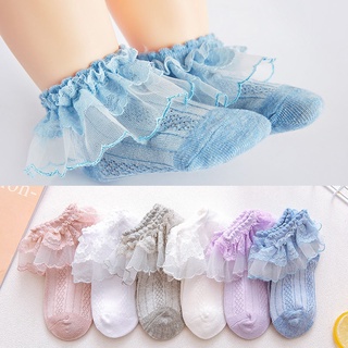 Summer Thin Lace Baby Socks Fashionable Breathable Girls Socks