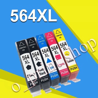 HP 564 หมึก HP564 HP564XL สีดำ HP 564XL HP 564 XL ตลับหมึกสำหรับ HP  5515 7515 5520 6520 7520 5510 6510 7510