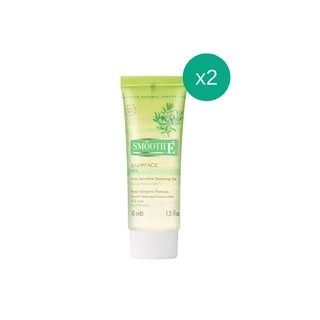 [แพ็ค 2] Smooth E Babyface Gel 1.5Oz.เจลล้างหน้า สูตรไม่มีฟอง100% ไม่มีประจุไฟฟ้า ไม่ทิ้งสารตกค้าง เบบี้เฟส เจล