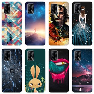 เคสสำหรับ OPPO A74 Case Silicone Back Cover Soft Casing OPPOA74 4G A 74 5G 2021 TPU เคส animal