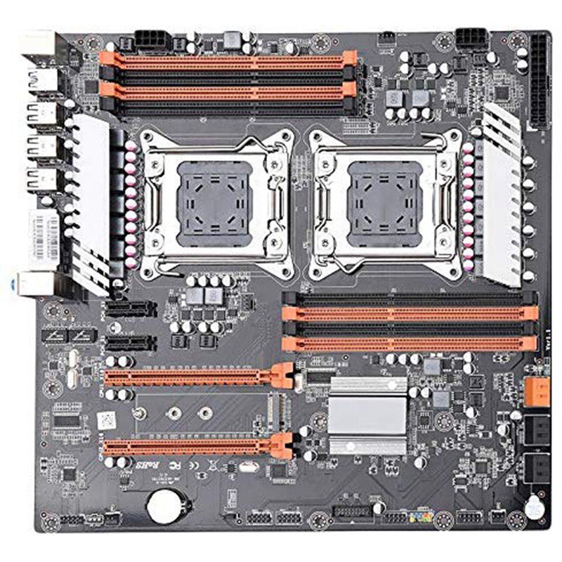 X79 Dual CPU LGA2011 Motherboard EATX M.2 NVME SATA3.0 USB3.0 Dual