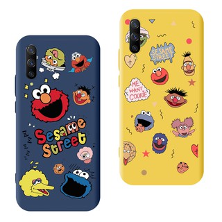 เคส Sesame Street Huawei Y6S Y6 Y7 Pro 2019 Y5 Lite 2018 Y9S Nova 2 Lite Honor 9 10 20 Lite 8A V30 Pro 30S X10 7C V20 8X Play Soft Phone Case