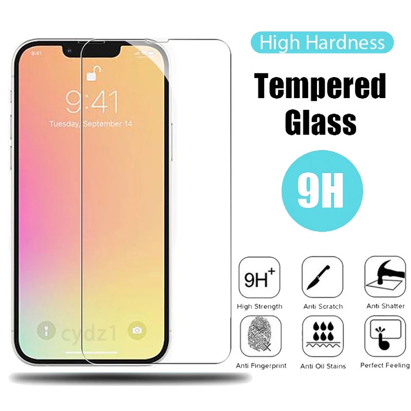 ฟิล์มกระจกนิรภัย กันรอยหน้าจอ สําหรับ iPhone 13 12 11 Pro X Xs Max Xr 7 8 6 6s Plus 5 5s 5C SE SE2 SE3 2020 2022 4G 5G #8