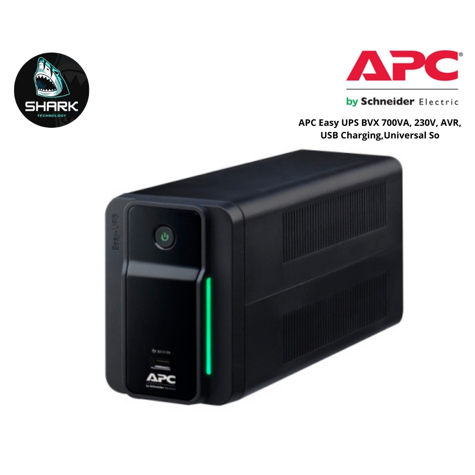 เครื่องสำรองไฟ APC EASY UPS รุ่น BVX700LUI-MS (700VA/360W)