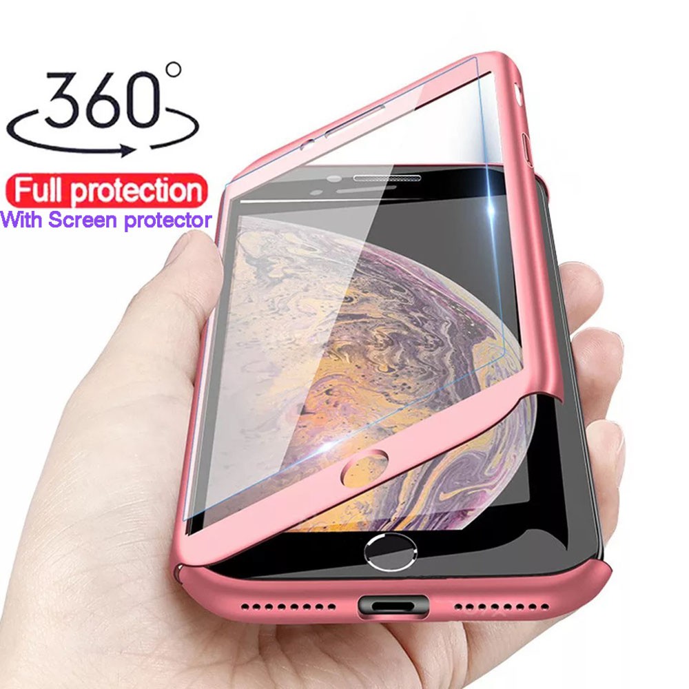 Leewinda เคสโทรศัพท์มือถือกระจกนิรภัย ป้องกันหน้าจอ 360 องศา สําหรับ Huawei P Smart Z Y5 Y6 Y7 Y9 2019 Y6Pro