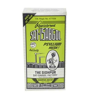 Sat- Isabgol Psyllium Husk 100gm ไซเลี่ยม ฮัสค์ ในอาหารไฟเบอร์ 100 กรัม