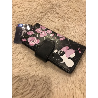 Disney Minnie Mouse กระเป๋าพกบัตร pu leather