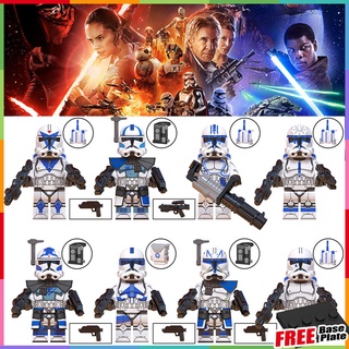 Dogma Minifigures Star Wars Echo Hardcase Jessie Fives Kix Rex Tup ของเล่นเด็กของขวัญ Mini Figures WM6126