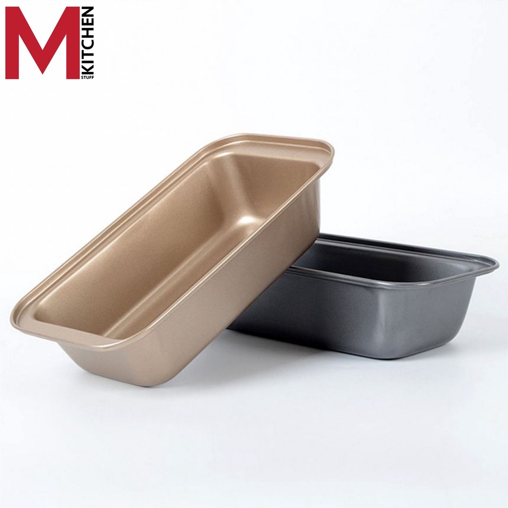 M KITCHEN CU2613 ถาดอบขนมปังปอน ถาดอบคุ้กกี้ ทรงยาว (A7)