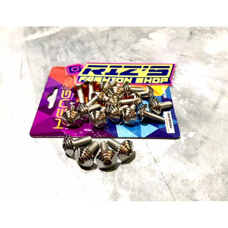 PROBOLT BOLT M6x15MM LAND STAINLESS SPIRAL UMBRELLA ORIGINAL HENG THAILAND