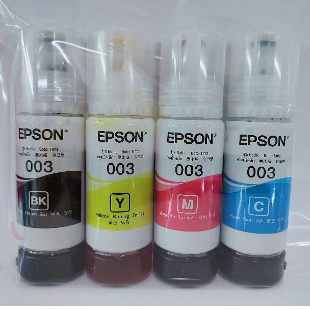 หมึก Epson 003 แท้💯% Epson L3110 / L3150 / L5190แบบไม่มีกล่อง